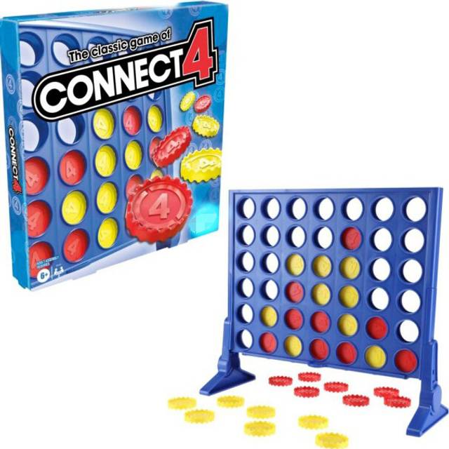 Connect 4 Classic Grid,4 in a Row Game,Strategy Board Games for Kids