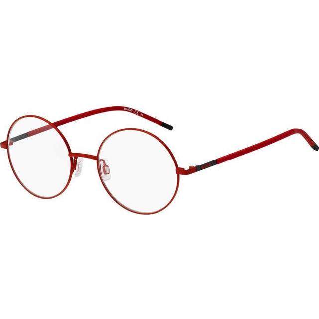 HUGO HG 1240 0A4 Women's Eyeglasses Red Size 51 (Frame Only) - Blue Light Block Available - Ruby Red (51)