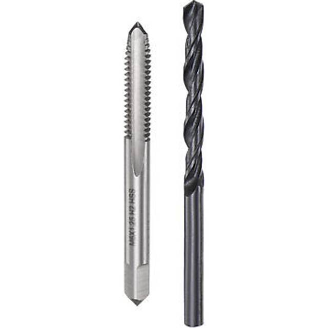 Metric Tap And Drill Bit Set M6 X 1.25 Thread Tap & 4.7mm Black Oxide Drill Bit