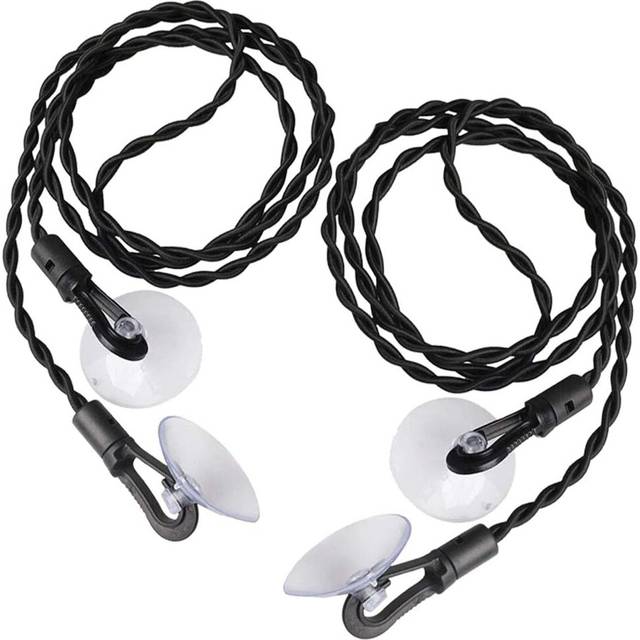 Travel Clothesline, 2 Piece Clothesline Clothesline with Portable Retractable Suction Cup
