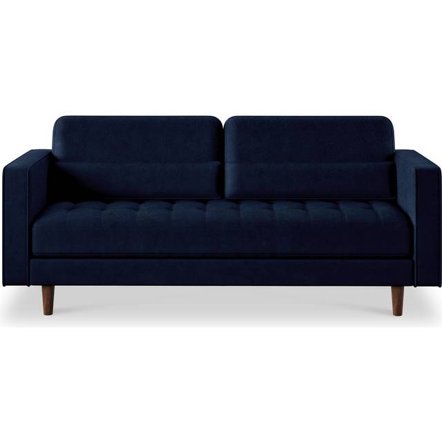 Skye Velvet Mid Century 3 Seater Sofa | Express UK Delivery | Roseland