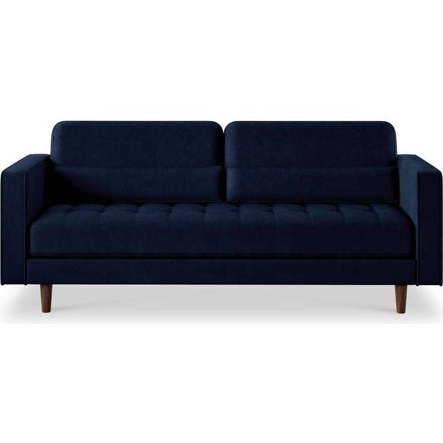 Skye Velvet Mid Century 4 Seater Sofa | Express UK Delivery | Roseland
