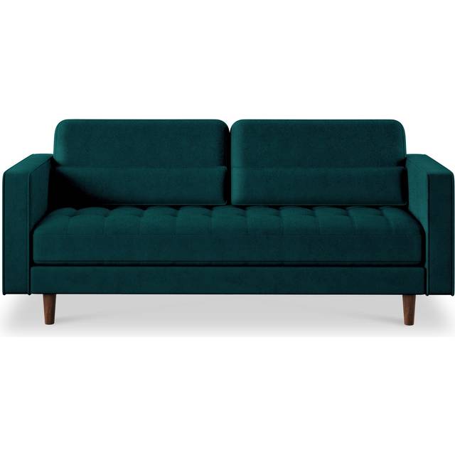 Skye Velvet Mid Century 3 Seater Sofa | Express UK Delivery | Roseland