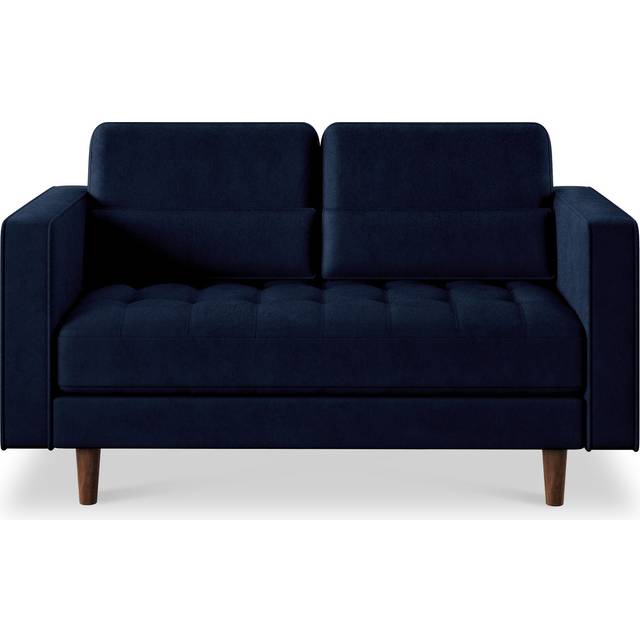 Skye Velvet Mid Century 2 Seater Sofa | Express UK Delivery | Roseland
