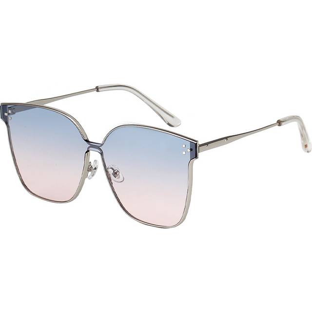 (StyleD) Stylish Nylon Lens Sunglasses Women Large Round Face Summer Sun Protection