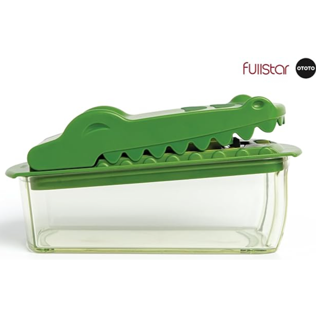 New! Croc Chop Fullstar x OTOTO Vegetable Chopper Vegetable Cutter - Veggie Onion Food Chopper Manual - Potato Chipper - Veg Chopper and Dicer -