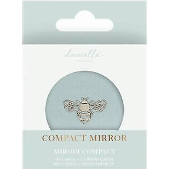 Danielle Creations Green Summer Bee Travel Compact Mirror