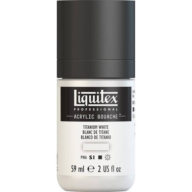 Liquitex Professional Acrylic Gouache Paint 59ml Titanium White