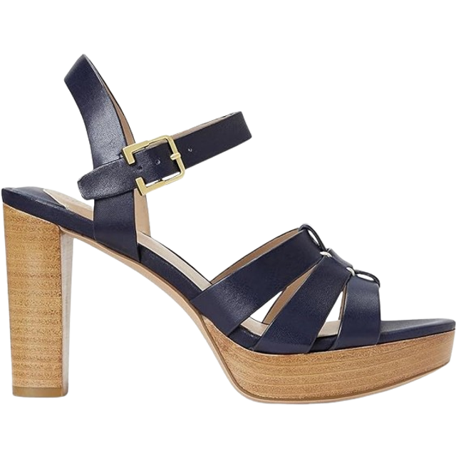 Blue Leather Sandal - EU40/US10