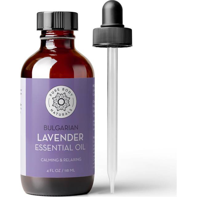 Pure Body Naturals  Essential Oil  Bulgarian Lavender  4 fl oz (118 ml)