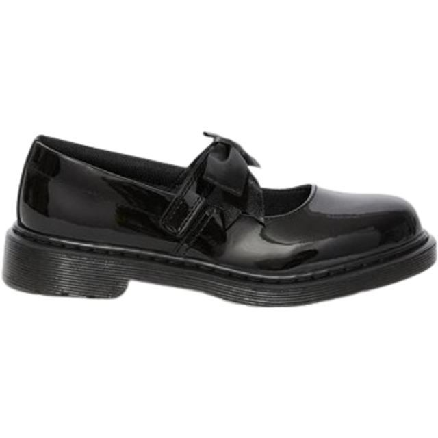 Dr. Martens Black Maccy II Girls Youth Shoes