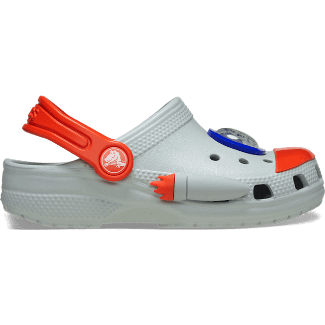 Crocs, Sandals, unisex, Gray, 27 EU, Rocket Ship Clog in Grey
