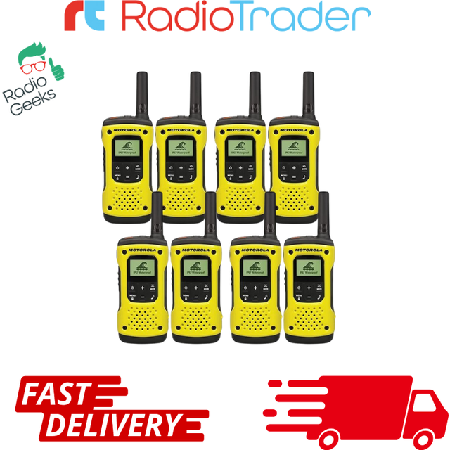 Motorola t92 quad pack with chargers
