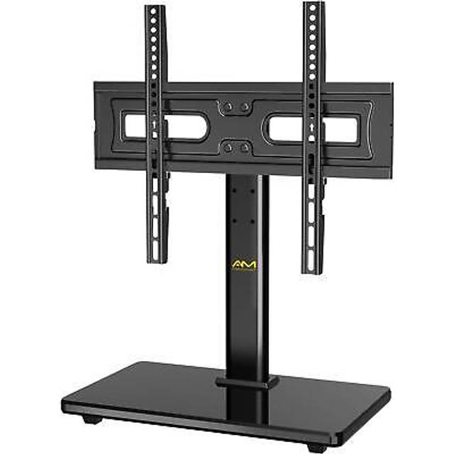Universal Swivel TV Stand,Table Top TV Stand for Most 32''-60'' LCD LED OLED TVs, Height Adjustable TV Base Stand, Holds up to 88 pounds, Max VESA