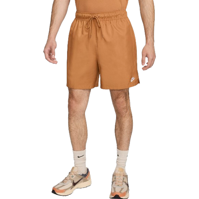 Nike Men's Club Woven Flow Shorts - Flax/White • Price »