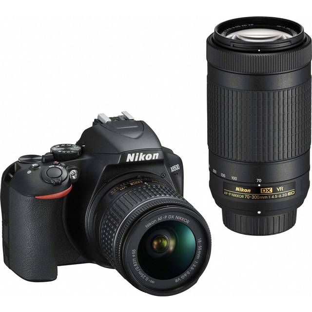 NIKON D3500+AF-P 18-55mm+AF-P 70-300MM+SanDisk Extreme 32G SD+EN-EL14A