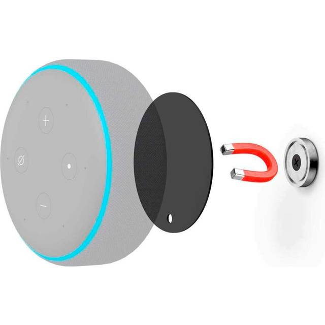 Hama Wall Mount Ceiling Mount Magnetic For Amazon Echo Dot 2 3 Gen Input