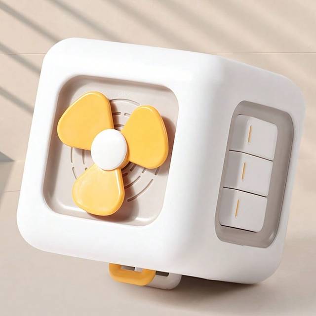 SHEIN Busy Cube For Toddlers, 6 In 1 Activity Cube Montessori Educational Toys, Travel Toys For Toddlers, Montessori Busy Cube Sensory Activity Board Car Tr