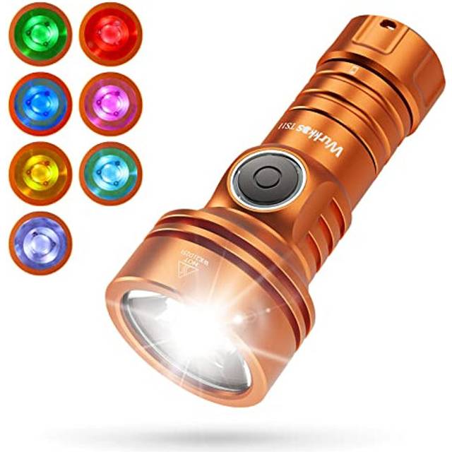 TS11 LED Torch Super Bright, 2000 Lumen Flashlight with SFT40 LED, Max Throw 616M Outdoor Torches USB C Rechargeable Mini Flash Light with Anduril 2.0