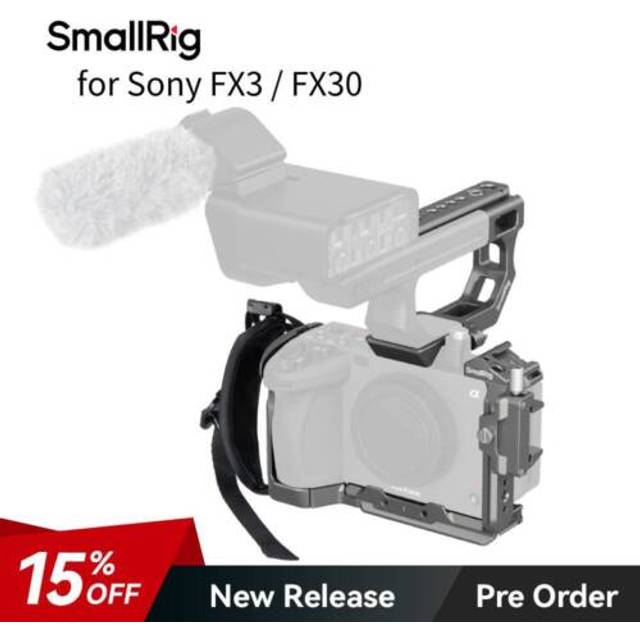 SmallRig 4771 HawkLock Quick Release Advanced Cage Kit for Sony FX3 / FX30