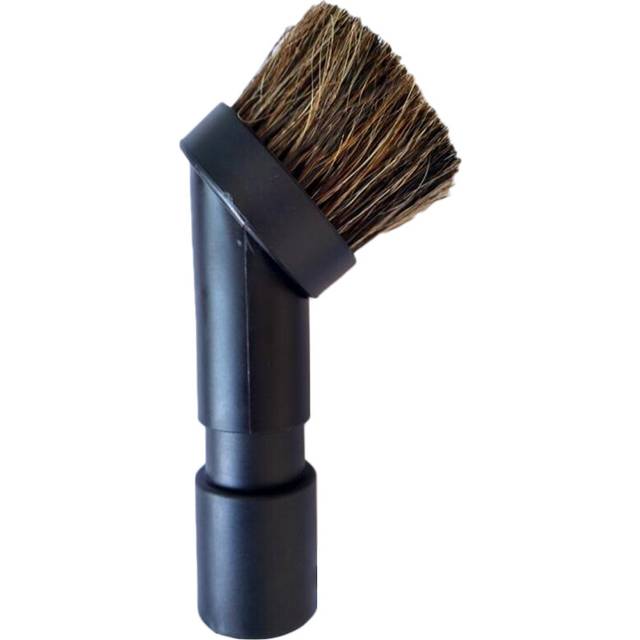 2.5cm Long Horse Hair Round Brush+Vacuum Cleaner Converting Adapter 32mm