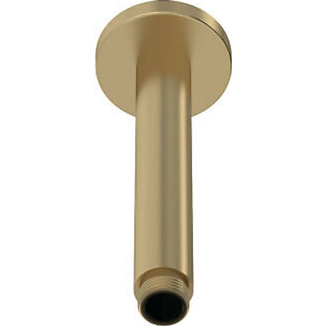 Round Ceiling Mount Shower Arm 150mm - Brushed Brass