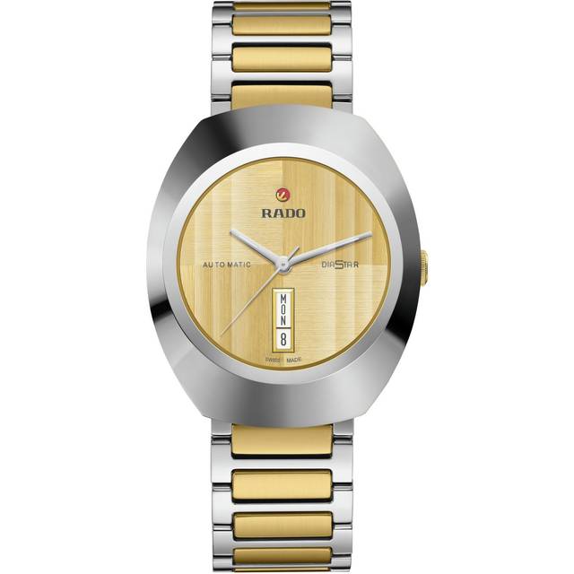 Rado DiaStar Original 38mm Stainless Steel and Yellow Gold PVD Automatic Watch