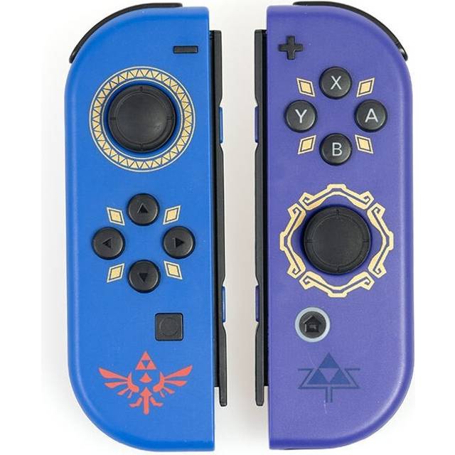 (Skyward Sword) 1 Pair Wireless Gamepad Sensor Joypad Have 6-Axis Gyroscope For Nintendo Switch Joy Con Controller Console White L&R Shell Green