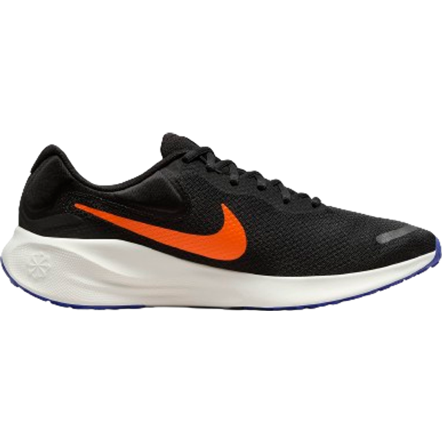 Nike Revolution 7 löparskor för män (7), SVART/HYPER CRIMSON-ASTRONOMY BLUE-SAIL, 7 UK (8 US)