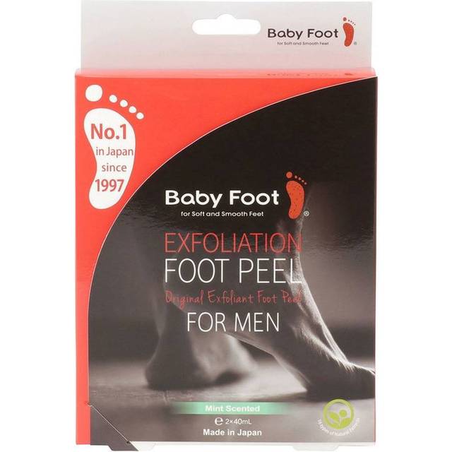 Baby Foot Exfoliation Foot Peel for Men Mint Scented 40 ml