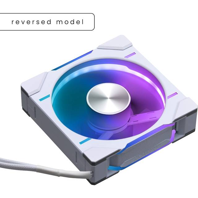 Phanteks D30 Reverse Airflow 120mm DRGB PWM Fan - White