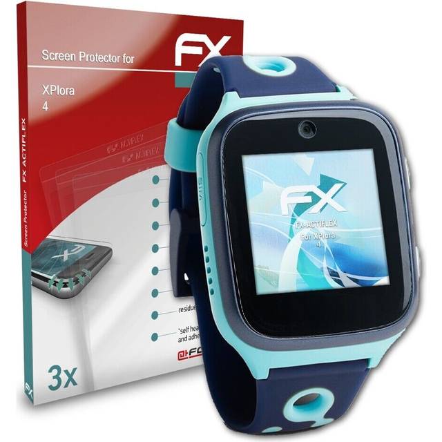 atFoliX Skärmskydd är kompatibel med XPlora 4 Film, ultraklart och flexibelt FX Skärmskyddsfilm (3X)