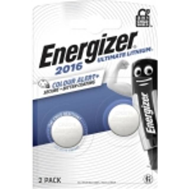 Energizer Ultimate Lithium CR2016 2-pack