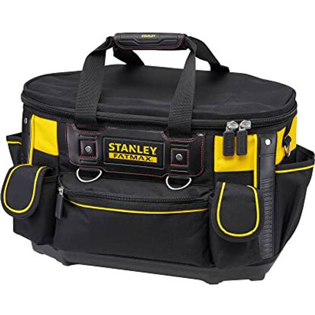 STANLEY FATMAX Round Top Rigid Tool Bag, Multifunctional Tool Storage Organiser, FMST1-70749