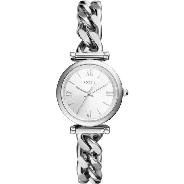 Carlie Three-Hand Stainless Steel Watch
