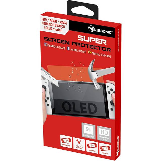 Subsonic Switch Oled Super Screen Protector - Tempered Glass 9H Hd