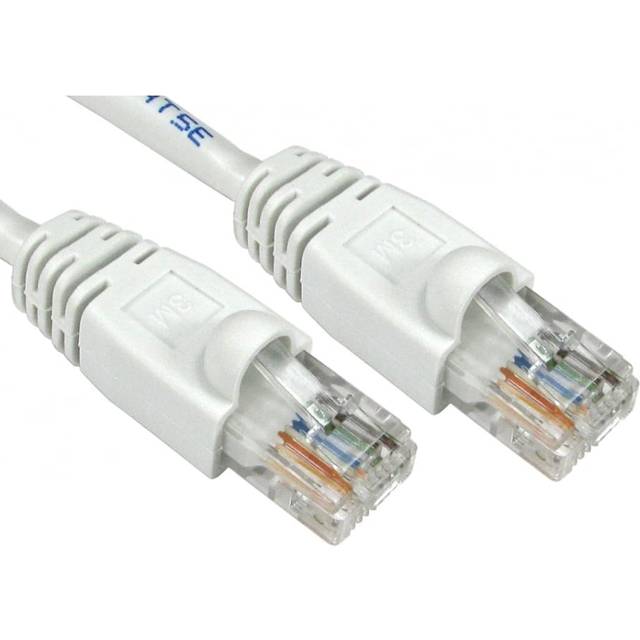 Cables Direct 5m CAT5E Patch Cable (White)