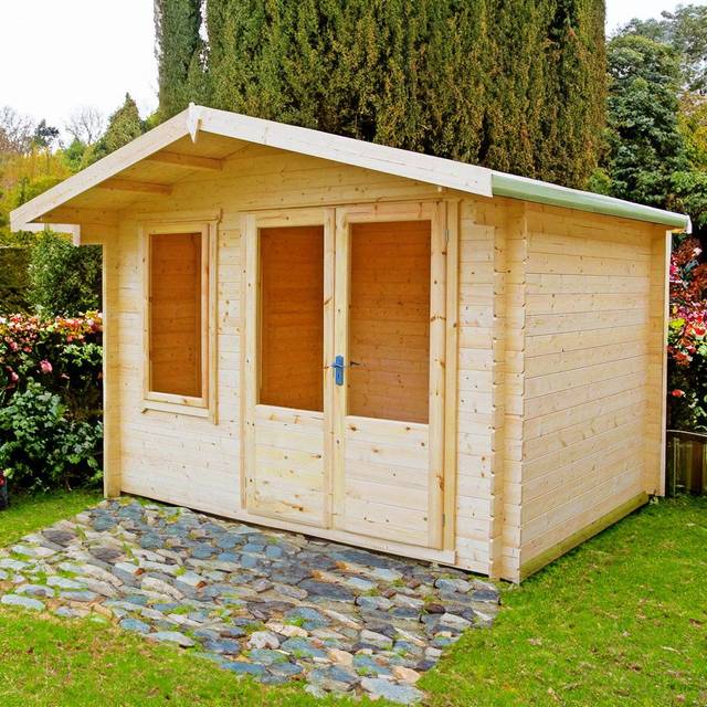 11 x 10 Ft. Berryfield Log Cabin
