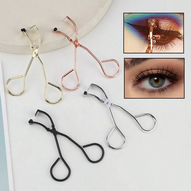 SHEIN 1pc Mini Portable Segment-Wise Eyelash Curler For Detailed Eyelash Curling