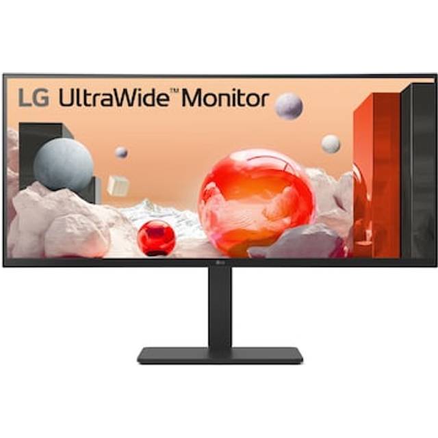 LG 34BA85QE-B 34" IPS Monitor, 3440 x 1440 UWQHD, 60Hz, 5ms