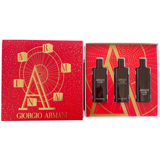 Giorgio Armani Code Gift Set 15ml Code EDT + 15ml Code EDP + 15ml Code Parfum (15ml)