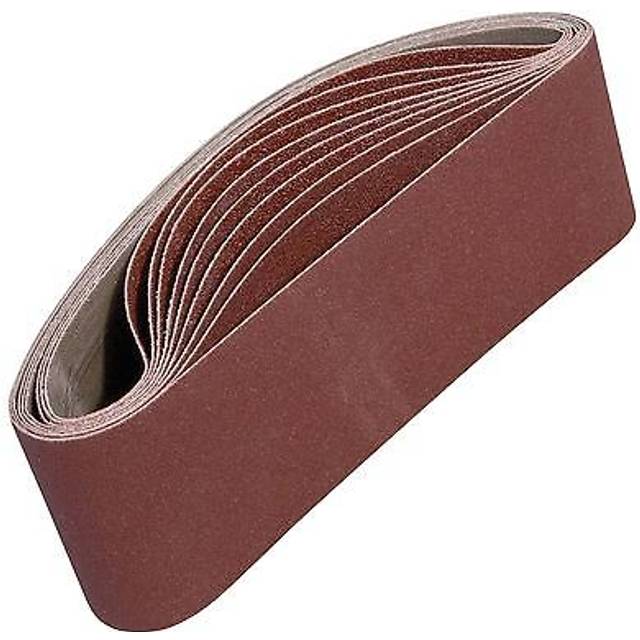 Assorted Sanding Belts Ferm 9 Pack Sandpaper Bsa1010 Workshop Diy Garage