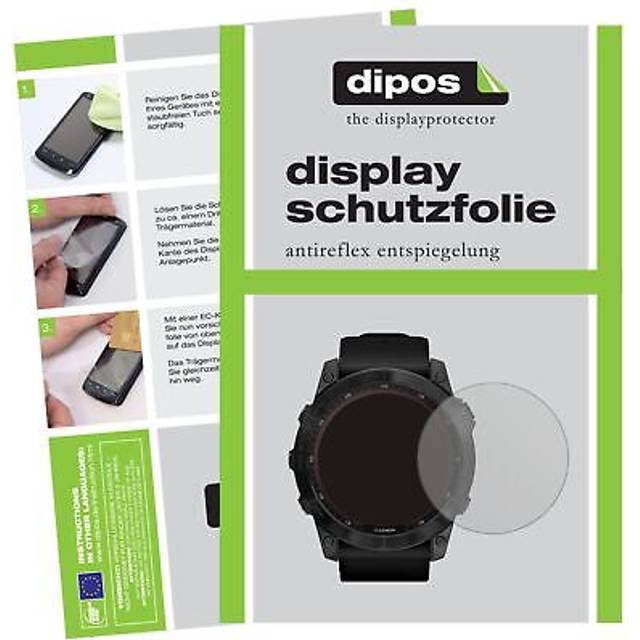 6x Screen Protector For Garmin Fenix 7 (47 Mm) Protection Anti Glare Dipos