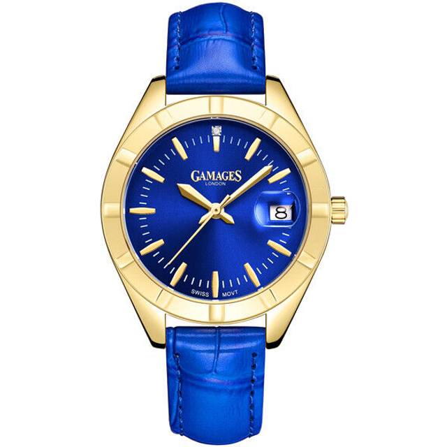 Gamages Of London Ladies Twilight In Blue 38mm (*)