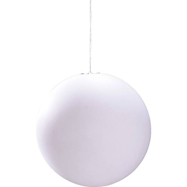 Mantra M1399 Huevo Ball Pendant 1 Light E27 Large Outdoor Opal White