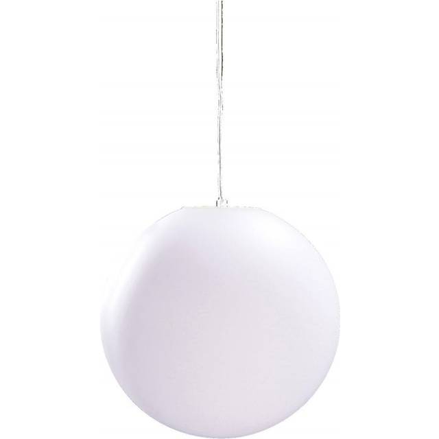 Mantra M1398 Huevo Ball Pendant 1 Light E27 Medium Outdoor Opal White