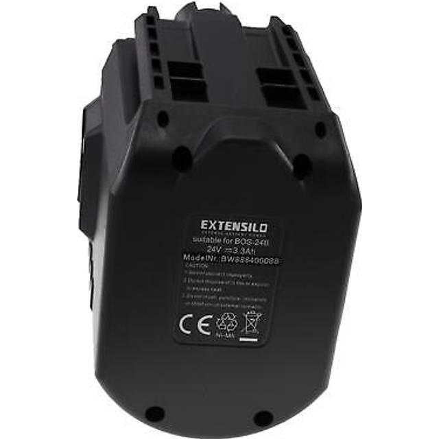 Battery for bosch gbh 24vre gbh24vrf 3.3ah 24v
