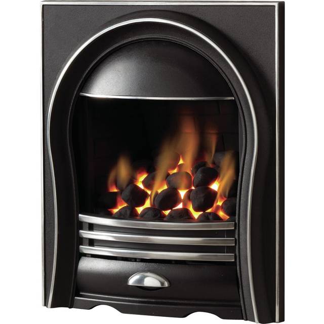 Rosa Natural Gas Inset Fire (63cm H X 54cm W X 25.5cm D)