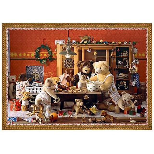 Traditional Christmas Advent Calendar | Teddy Bear Advent Calendar | Christmas Kitchen Picture Advent Calendar
