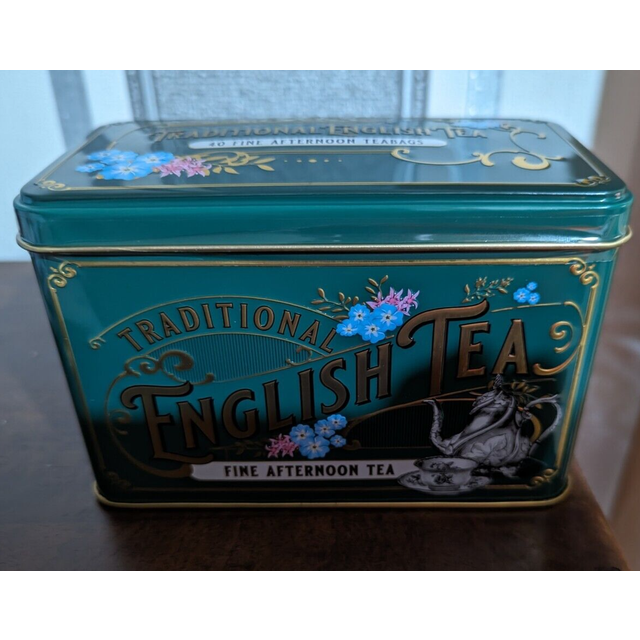 Vintage Victorian Classic Tea Tin